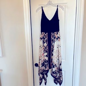 White House Black Market handkerchief dress